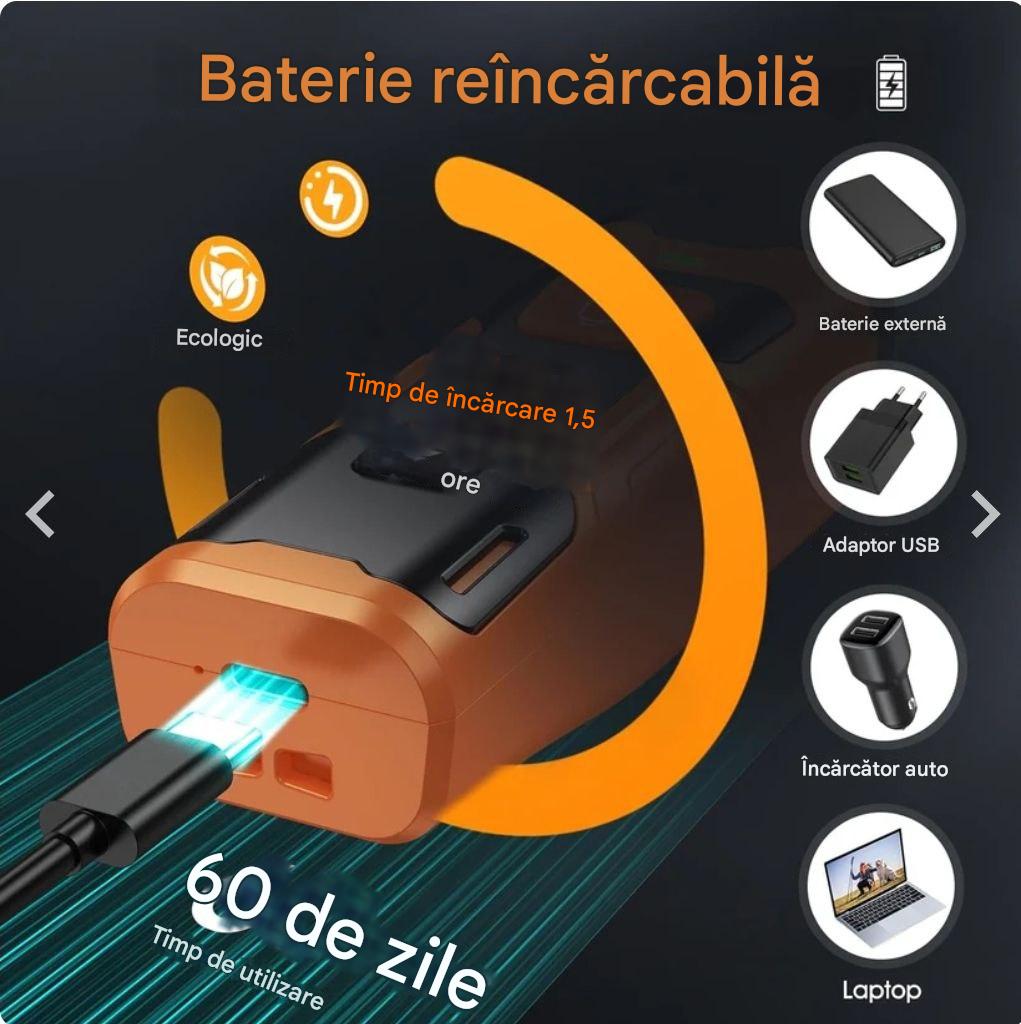 Dispozitiv anti-lătrăt și calmant ECHO BARK pentru câini