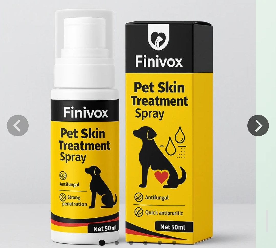 spray-ul de tratament pentru pielea animalelor de companie Finivox
