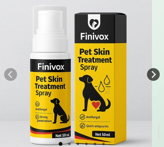 spray-ul de tratament pentru pielea animalelor de companie Finivox